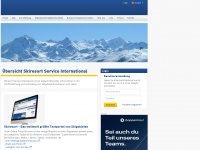 skiresort-service.com Webseite Vorschau