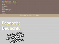 fasnacht-bauschtu.ch Webseite Vorschau