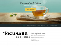 focusana.com Webseite Vorschau
