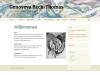 genoveva-reck-thomas.de Webseite Vorschau