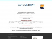 bariumnitrat.de Webseite Vorschau