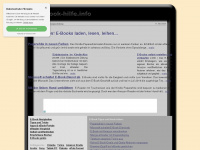 ebook-hilfe.info Webseite Vorschau
