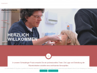 zahnarzt-meinecke.de Webseite Vorschau