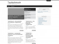 taufe-schmuck.de Webseite Vorschau