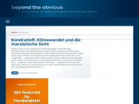 think-beyondtheobvious.com Webseite Vorschau