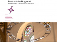 pauluskirche-wuppertal.de Webseite Vorschau