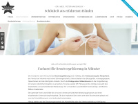 brustvergroesserung-muenster.info Webseite Vorschau