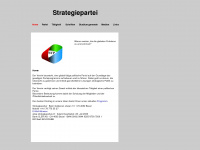 strategiepartei.ch Webseite Vorschau