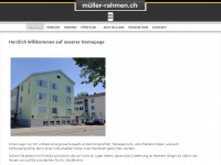 müller-rahmen.ch Webseite Vorschau