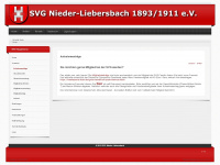 svgniederliebersbach.de Webseite Vorschau