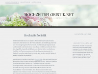 hochzeitsfloristik.net Webseite Vorschau