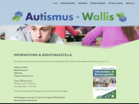 autismus-wallis.ch Webseite Vorschau