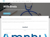 wdhbreda.nl Webseite Vorschau