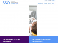 sso-solothurn.ch Webseite Vorschau