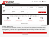 reifenleader.ch Webseite Vorschau