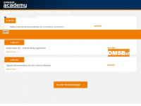 dmsb-academy.de Webseite Vorschau