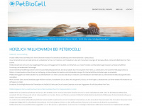petbiocell.de Webseite Vorschau