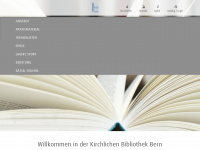 kirchliche-bibliotheken.ch Webseite Vorschau