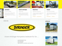 biringer.co.at Webseite Vorschau