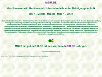 mgir.de Webseite Vorschau