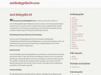 antibabypille24.com Webseite Vorschau