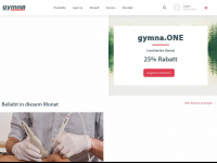 gymna.com Webseite Vorschau