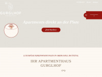 apartments-obergurgl.at Webseite Vorschau