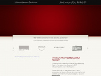 weihnachtsmann-berlin.com Webseite Vorschau
