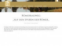 roemerradweg.info Webseite Vorschau