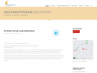 hautarzt-neufahrn.de Webseite Vorschau