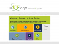 witago.net Webseite Vorschau
