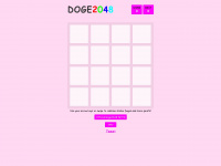 doge2048.com Webseite Vorschau