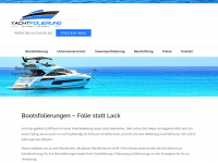 yachtfolierung.net Webseite Vorschau
