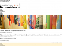 kerzenziehensh.ch Webseite Vorschau