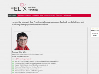 felix-mentaltraining.at Webseite Vorschau