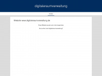 digitaleraumverwaltung.de Webseite Vorschau