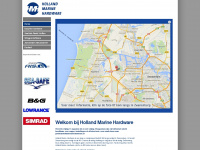 hollandmarinehardware.nl Webseite Vorschau