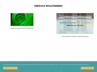 homoeopathie-mittendrin.ch Webseite Vorschau
