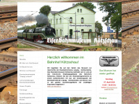 eisenbahnfreunde-koetzschau.com Webseite Vorschau