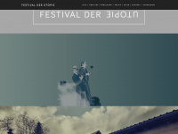 festival-der-utopie.de Webseite Vorschau