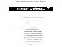 concept-werbung.eu Webseite Vorschau