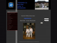 taekwondo-wiesbaden.eu Webseite Vorschau
