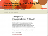 steuerberatung-altenburg.de Webseite Vorschau