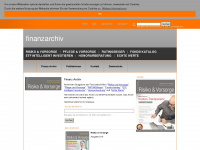 finanzarchiv.com Webseite Vorschau