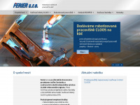 ferier.cz Webseite Vorschau