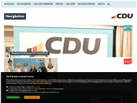 cdu-delbrueck.de Webseite Vorschau