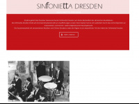 sinfonietta-dresden.de Webseite Vorschau