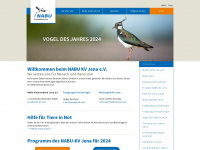 nabu-jena.de Webseite Vorschau