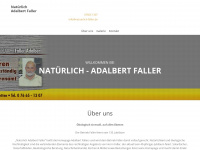 natuerlich-faller.de Webseite Vorschau