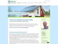 resys-ag.de Webseite Vorschau